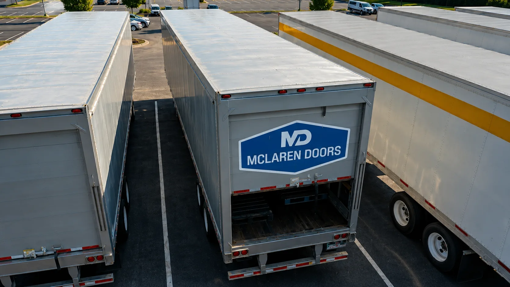 Puerta enrollable McLaren Doors para camión y trailer