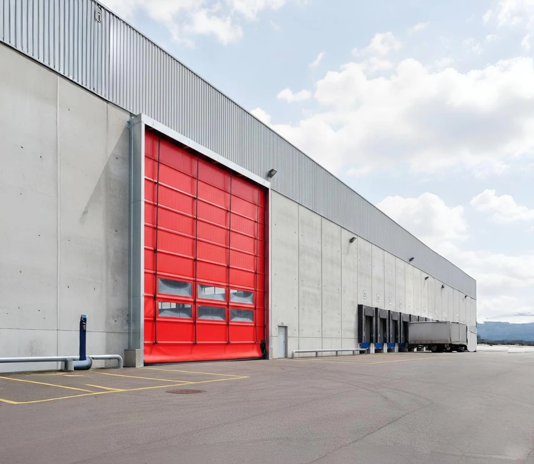 Puerta rápida enrollable industrial